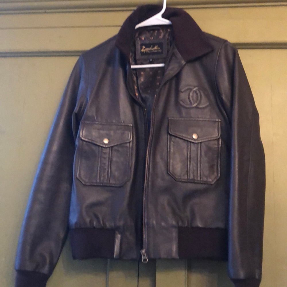 Zippileather “Throwback” Bomber Jacket - image 1